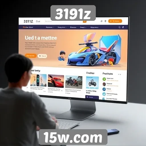 Evolução do design do site 3191z em 2025