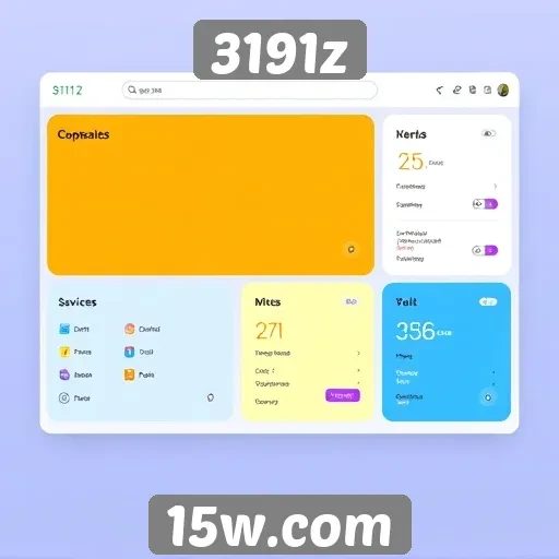 Mudanças na interface de usuário do 3191z